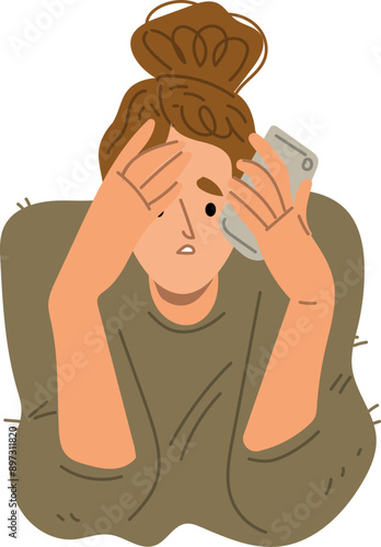 Woman Receive Bad News