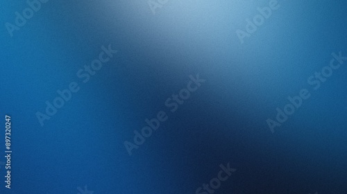Abstract blue background. Smooth light blue spotlight backdrop, simple plain elegant design for website or brochure layouts