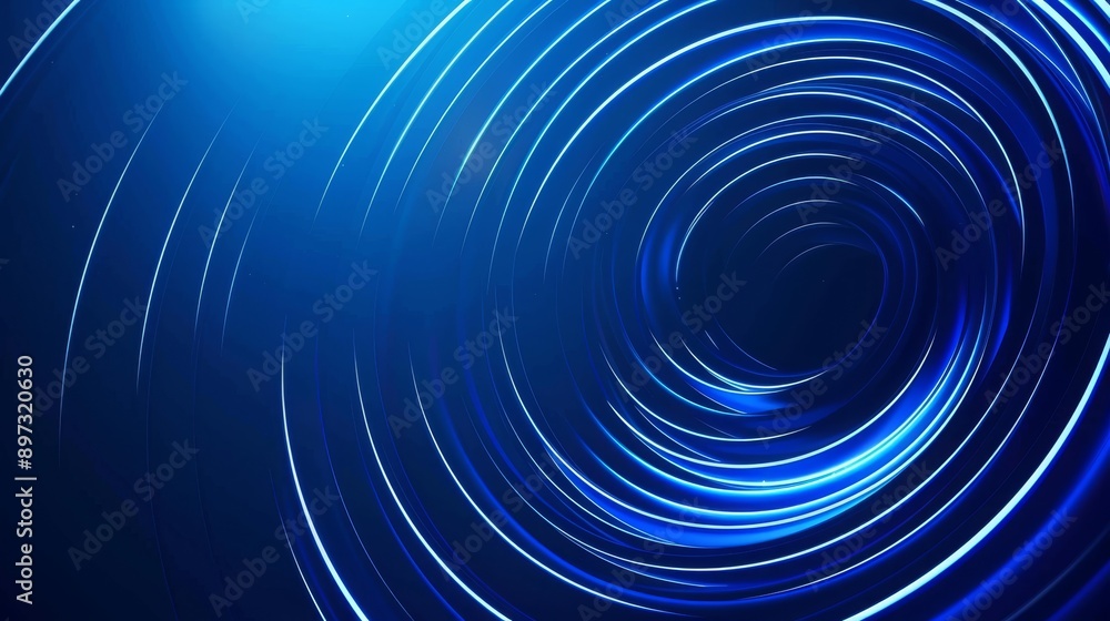 Dynamic blue spiral background with mesmerizing light effects and circular motion, perfect for design projects Dynamic blue spiral background with mesmerizing light effects and circular motion, perfect for design projects