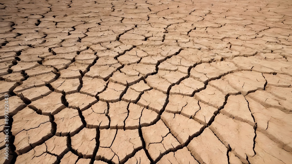 Cracked dry earth soil surface. Nature environment ground drought, desert land heat, climate change and global warming, hot summer weather Cracked dry earth soil surface. Nature environment ground drought, desert land heat, climate change and global warming, hot summer weather