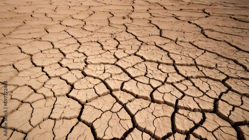 Cracked dry earth soil surface. Nature environment ground drought, desert land heat, climate change and global warming, hot summer weather Cracked dry earth soil surface. Nature environment ground drought, desert land heat, climate change and global warming, hot summer weather