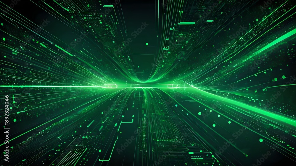 Glowing green digital abstract background with intricate lines and dots, futuristicGlowing green digital abstract background with intricate lines and dots, futuristic technology, IT companies, softwar Glowing green digital abstract background with intricate lines and dots, futuristicGlowing green digital abstract background with intricate lines and dots, futuristic technology, IT companies, softwar