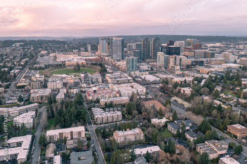 Bellevue Washington from Above