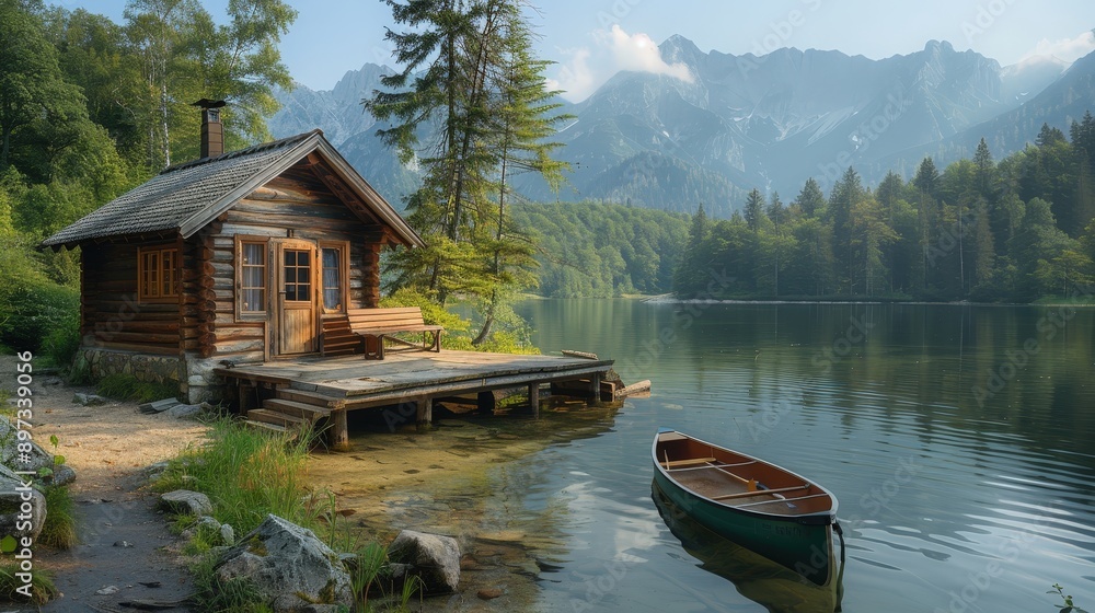 Serene Mountain Lake Cabin Retreat Serene Mountain Lake Cabin Retreat