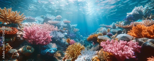 Coral Kingdom: Underwater Paradise, 4K hyperrealistic photo