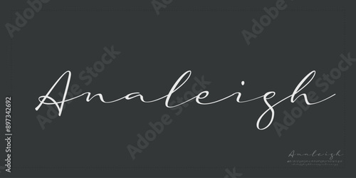 Elegant Minimalist Serif Alphabet Font Set – Modern and Classic Lettering 