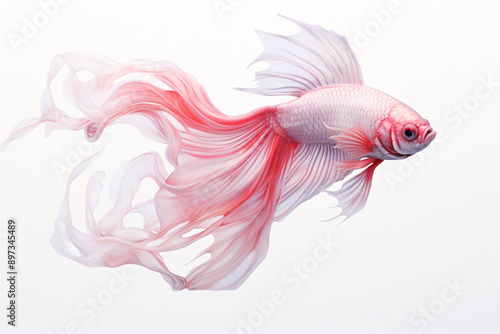 a fish with pink fins © Radka