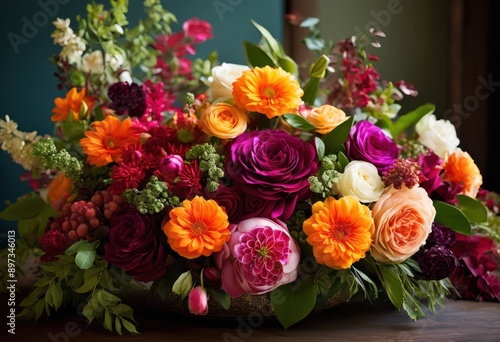 stunning floral arrangements featuring unique vibrant color palettes every occasion, flowers, bouquet, decoration, design, colors, aesthetic, beauty