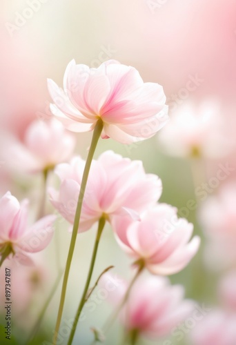delicate petals showcasing elegance minimalism design, bloom, flower, beauty, simplicity, freshness, organic, vibrant, color, arrangement, aesthetic