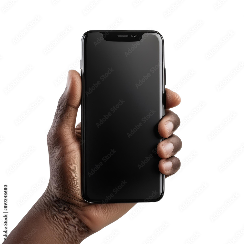 A hand holds a modern smartphone with a sleek design, showcasing technology and connectivity in everyday life. A hand holds a modern smartphone with a sleek design, showcasing technology and connectivity in everyday life.