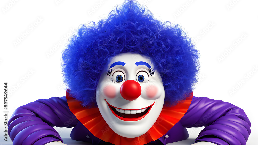 a clown in April fools' day