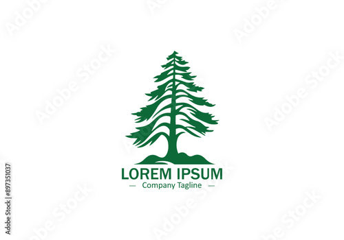 Serene Tree Vector Design Ideal for Wellness and Spa Logos
