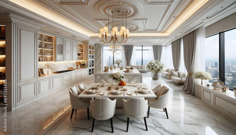 Luxury Kitchen Ideas It is the most luxurious kitchen with built-in ...