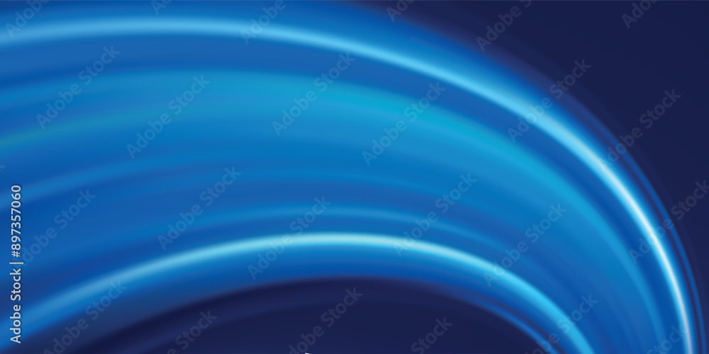 Naklejka premium 3D modern wave curve abstract presentation background. Luxury paper cut background