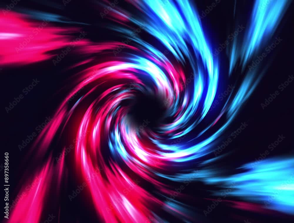 Rotating looping background animation in red and blue colors Rotating looping background animation in red and blue colors