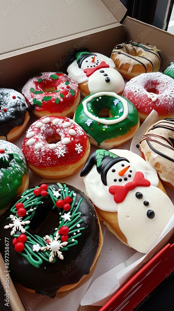 donuts with icing sugar