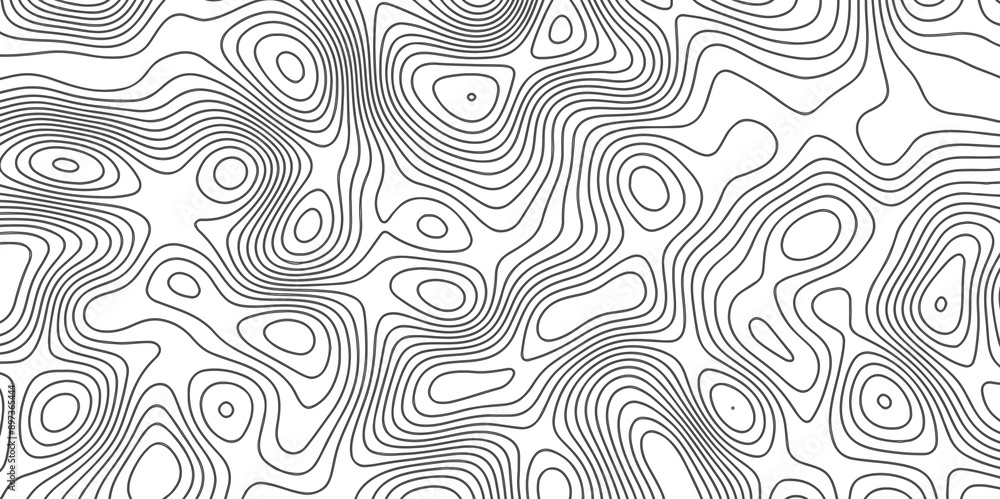 Abstract Topographic map background with wave line. Panorama view gradient multicolor wave curve lines banner background design. Vector illustration. wave Line topography map contour background. Abstract Topographic map background with wave line. Panorama view gradient multicolor wave curve lines banner background design. Vector illustration. wave Line topography map contour background.