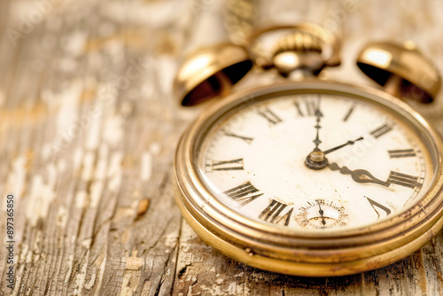 A pocket watch with Roman n...