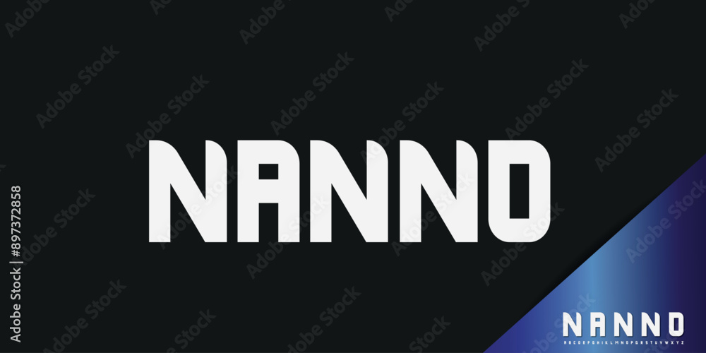 Obraz premium Elegant Minimalist Serif Alphabet Font Set – Modern and Classic Lettering 