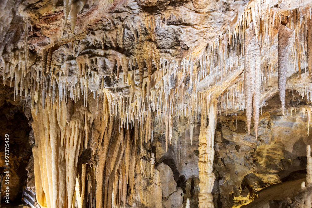 Villefranche. France. 05-24-2024. Great Canalettes Cave near the city of Villefranche de Conflent un France. Villefranche. France. 05-24-2024. Great Canalettes Cave near the city of Villefranche de Conflent un France.