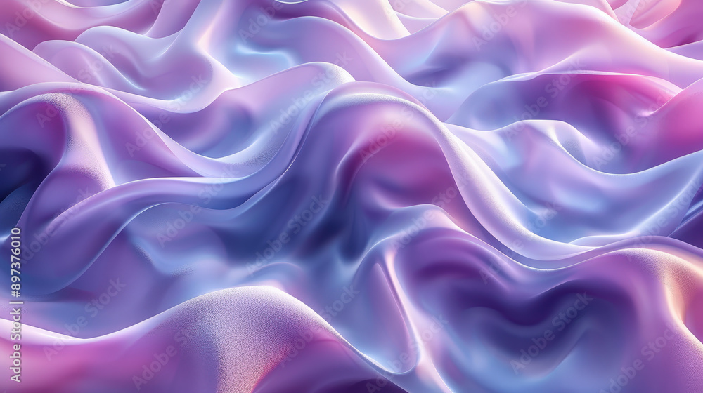3D abstract waves with soft gradients, product 3D background 3D abstract waves with soft gradients, product 3D background