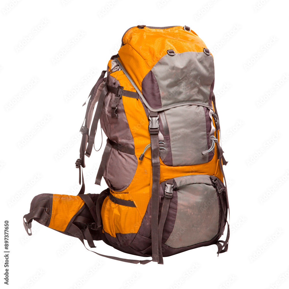 Large sac à dos de voyage avec insert orange Large sac à dos de voyage avec insert orange