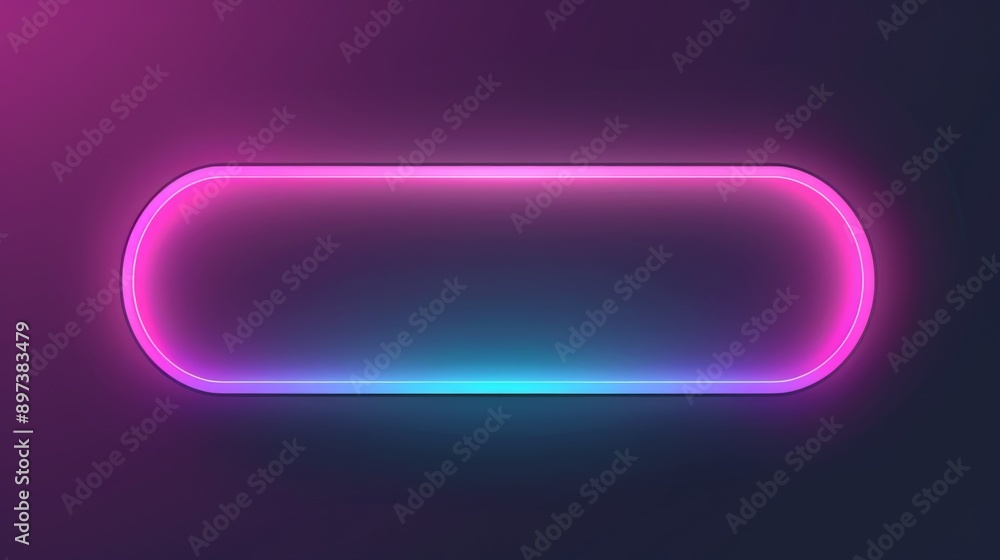 Vibrant neon light frame set against a colorful backdrop, ideal for lively entertainment and dynamic designs Vibrant neon light frame set against a colorful backdrop, ideal for lively entertainment and dynamic designs