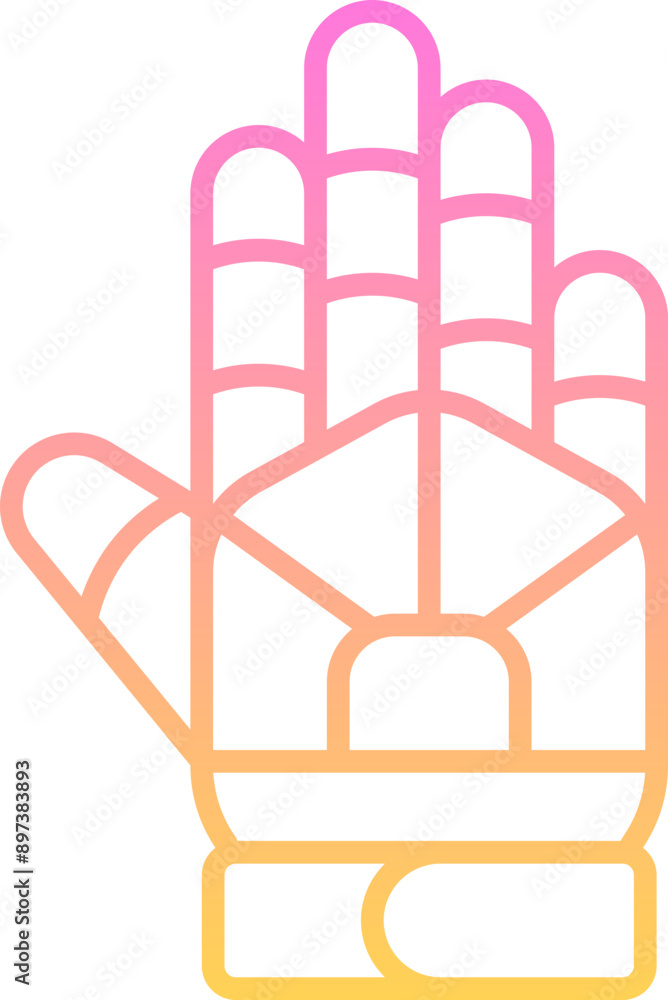 Fototapeta premium Glove icon