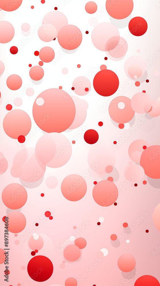 Pink Circles, Balls, Spheres, on White Background, Abstract Image, Texture, Pattern Background, Wallpaper, Cover and Screen of Smartphone, Cell Phone, Computer, Laptop, Format 9:16 and 16:9 Pink Circles, Balls, Spheres, on White Background, Abstract Image, Texture, Pattern Background, Wallpaper, Cover and Screen of Smartphone, Cell Phone, Computer, Laptop, Format 9:16 and 16:9
