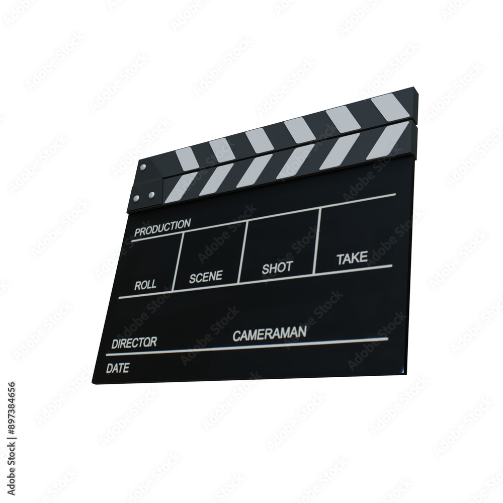 Obraz premium movie clapper board