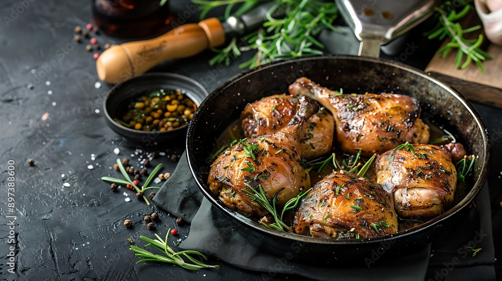 Roasted Quail with Herbs and Spices Roasted Quail with Herbs and Spices