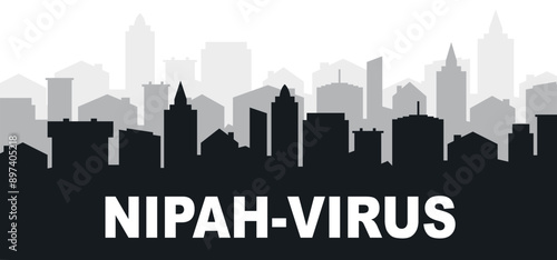 Nipah-virus (NiV) is a bat-borne zoonotic virus that causes Nipah virus infection in humans and animals. Symptoms of infection initially include fever, headache, vomiting, sore throat and muscle aches