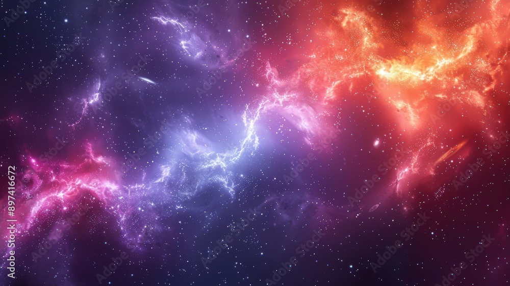 Mesmerizing Cosmic Nebula: A Celestial Symphony of Color and Light Mesmerizing Cosmic Nebula: A Celestial Symphony of Color and Light