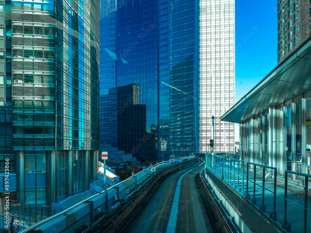 Fototapeta premium Tokyo subway view
