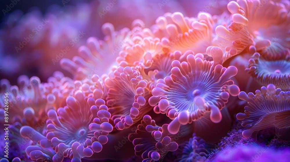 Vibrant Underwater Coral Reef Ecosystem Vibrant Underwater Coral Reef Ecosystem