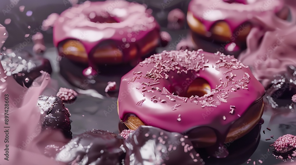 Chocolate donuts Chocolate donuts