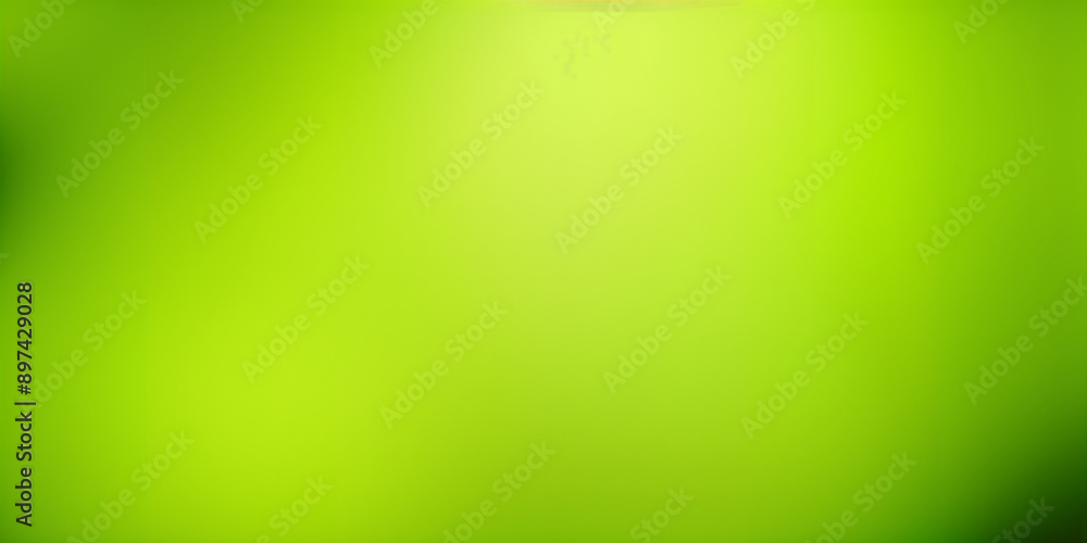 Fototapeta premium Eye-Catching Chartreuse to Green creative blur Gradient 2:1 ratio 