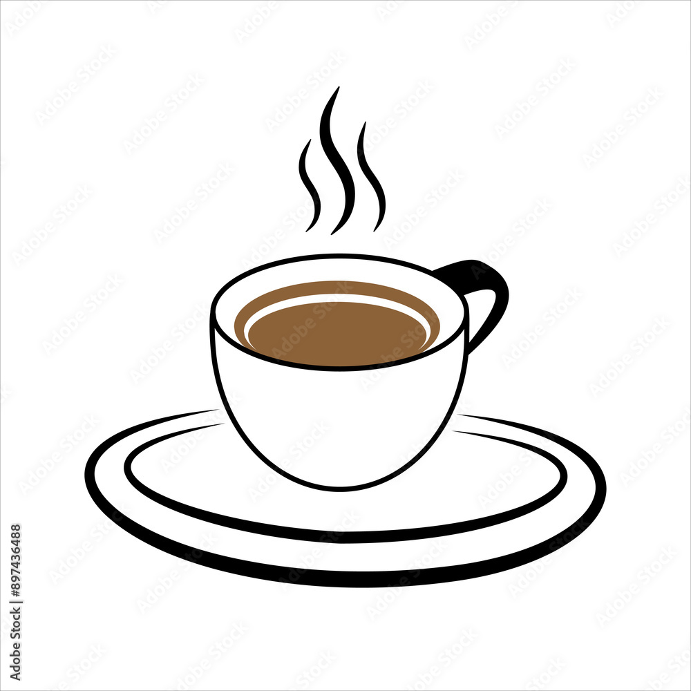 Obraz premium coffee cup tea cup drink