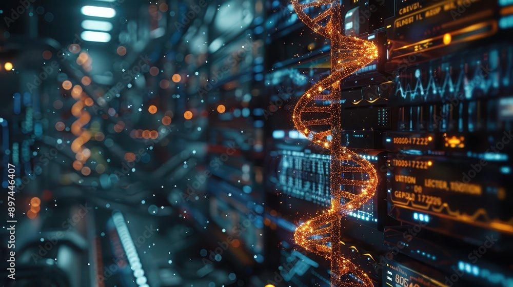 Cutting-Edge Futuristic Medical Lab: Hyper-Realistic Digital Art of Advanced Genetic Research & Molecular Biology Facility in 8K Resolution Cutting-Edge Futuristic Medical Lab: Hyper-Realistic Digital Art of Advanced Genetic Research & Molecular Biology Facility in 8K Resolution