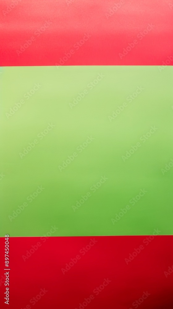Naklejka premium Background image featuring a simple design of three sheets of paper, with the top and bottom sheets red and the middle sheet green