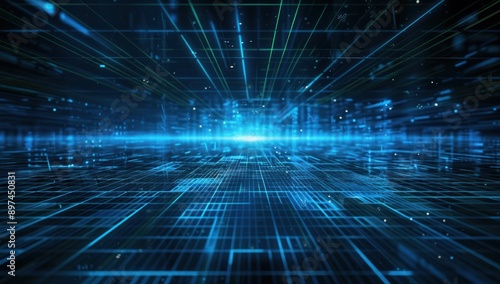 Abstract Digital Network