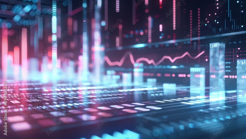 Abstract Digital Data Visualization Abstract Digital Data Visualization