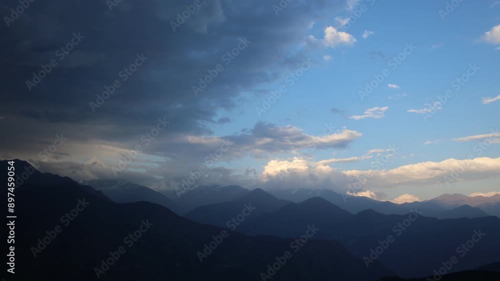 Sunrise Over The Mountains Munshyari Sunrise Over The Mountains Munshyari