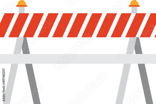Under Construction Sign, Construction Barrier