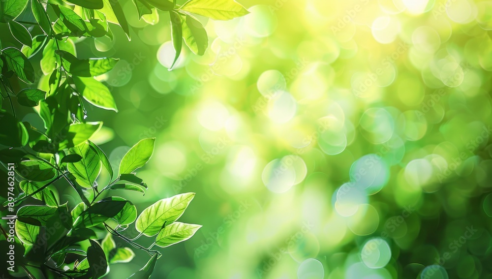 Green Leaves and Sunlight Green Leaves and Sunlight