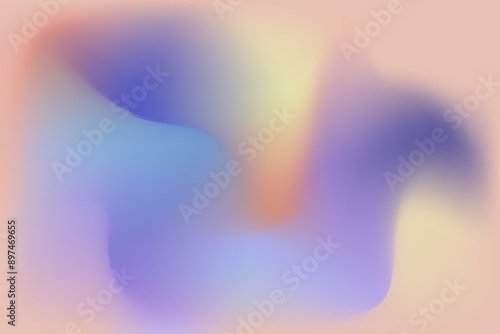 Glowing abstract grainy gradient background, purple blue pink white black noisy texture color shape banner poster cover header backdrop design