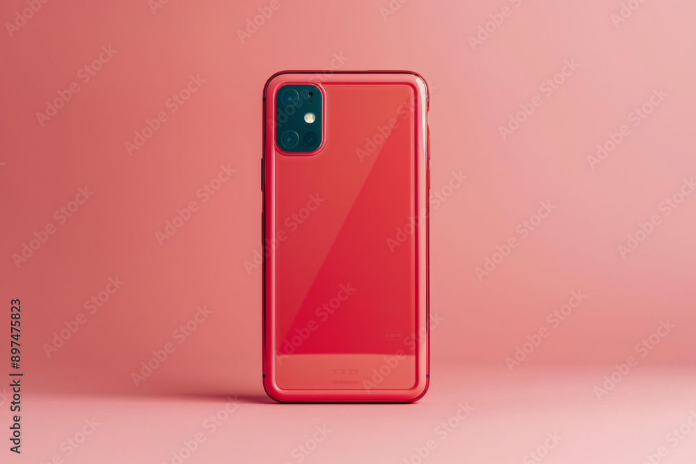 A single, bioluminescent smartphone rests on a pastel pink background. A symbol of accessible mental health services for teens seeking virtual therapy. A single, bioluminescent smartphone rests on a pastel pink background. A symbol of accessible mental health services for teens seeking virtual therapy.