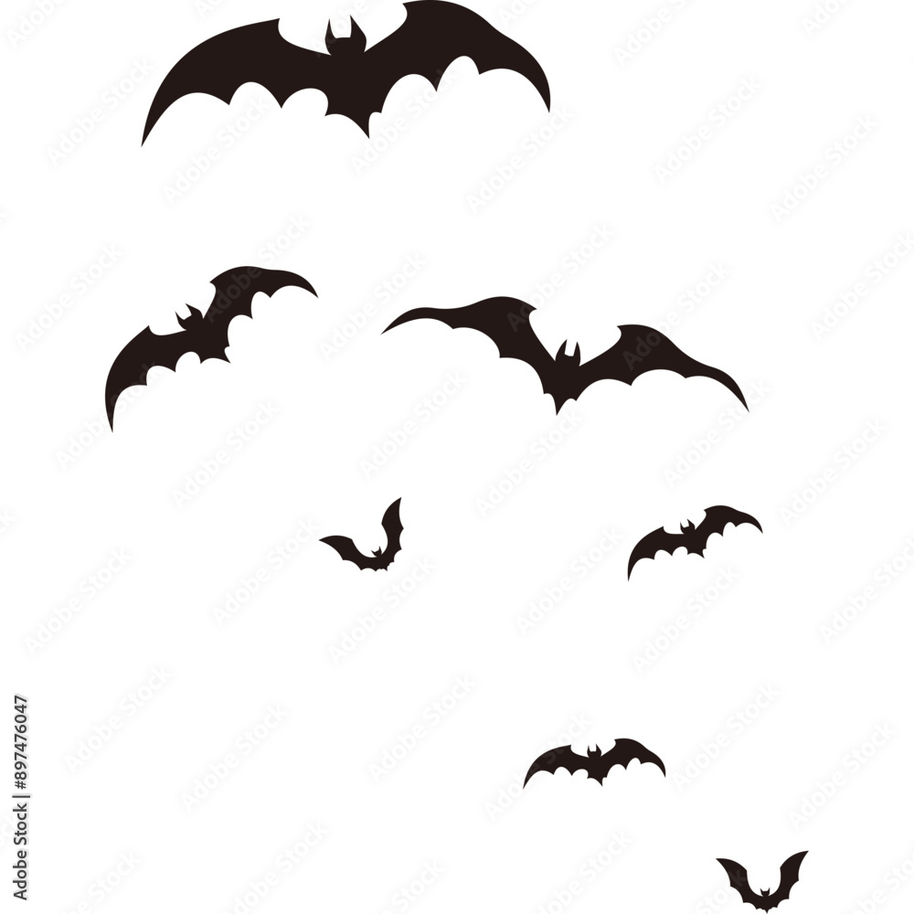 Halloween Bats Silhouette
Halloween Bats Silhouette