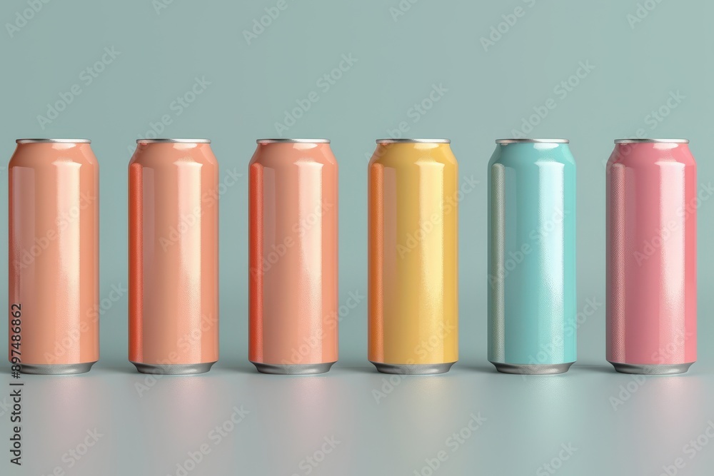 Soda can mockup design for product packaging solutions Soda can mockup design for product packaging solutions