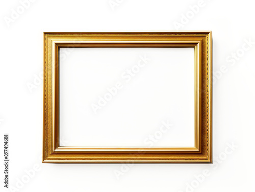 Horizontal Elegant Gold Picture Frame